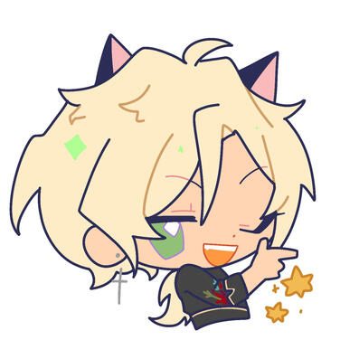 Krstars sticker (by @yumenofairy on twt)