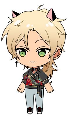 Casual work outfit chibi